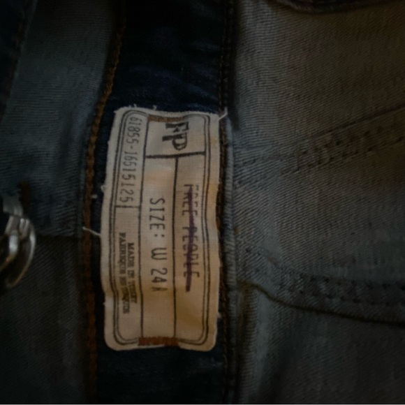 Free people Overalls Skinny XS Dark Blue - Picture 16 of 16